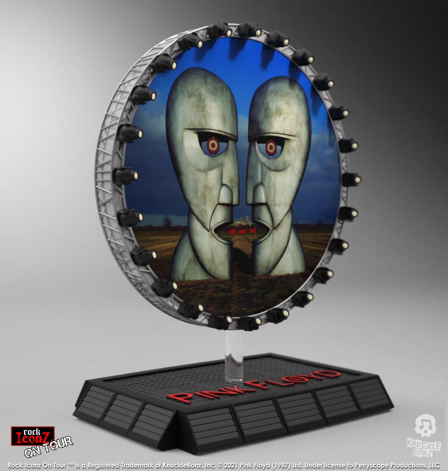 Pink Floyd Division Bell Projection Screen KnuckleBonz Statue